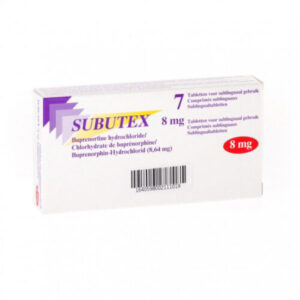 Subutex 8mg – 7 Tabletten Kopen Zonder Recept