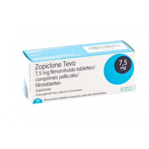 Zopiclone Teva 7.5mg – 30 Tabletten Kopen Zonder Recept